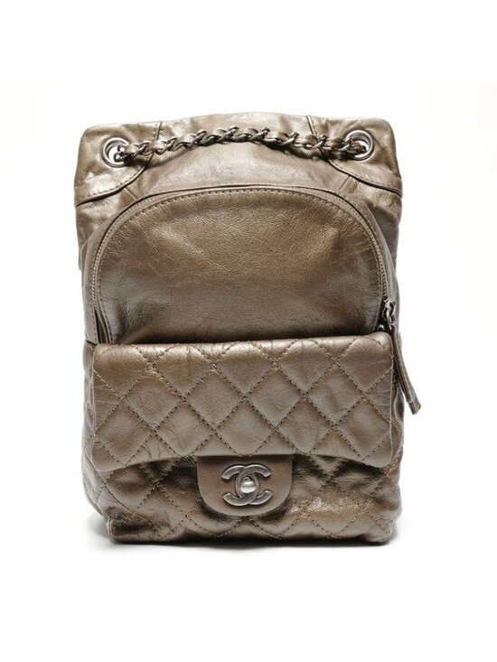 Chanel Backpack Lambskin Quilted Sac main image 10